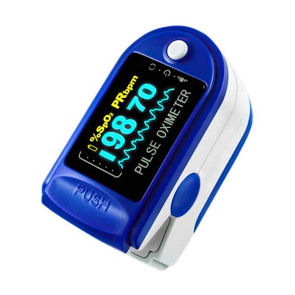 Finger Pulse Oximeter - Pulse Rate and Blood Oxygen Level Monitor