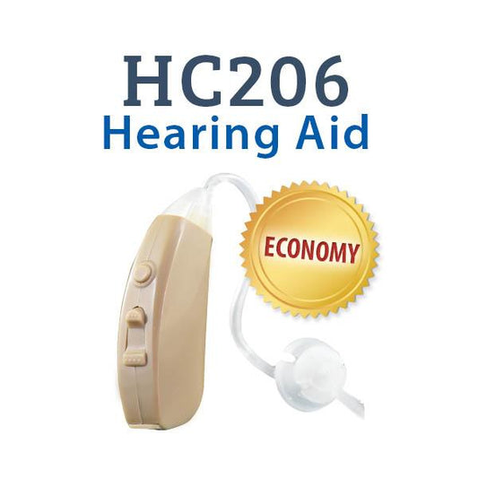 HC206 Digital Hearing Aid - Beige