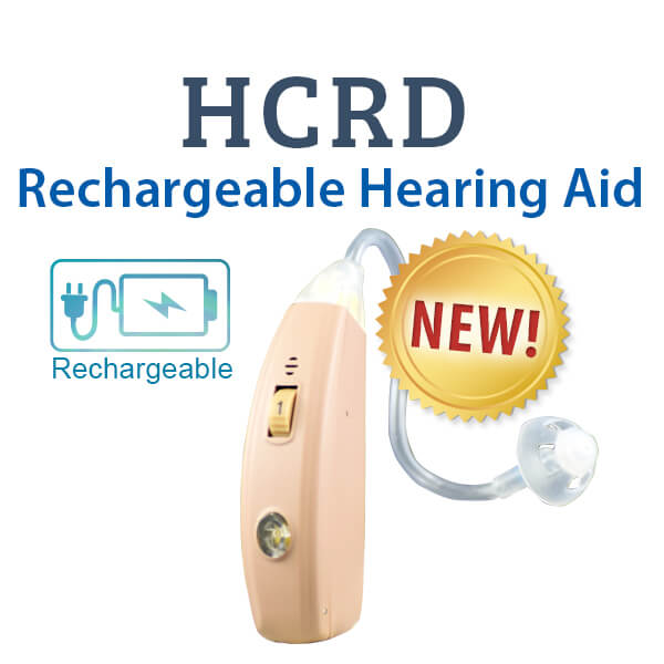 HCRD Rechargeable Digital Hearing Aid 