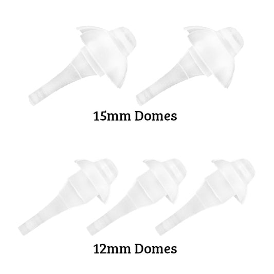 Tact Ear Domes (Pkg of S, M, L)