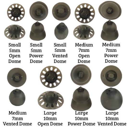 Phonak & Unitron 4.0 Domes (10mm Open)
